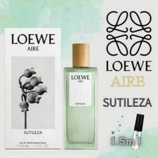 ロエベ(LOEWE)の芸能人愛用　ロエベ　アイレ　スティレサ　EDT　1.5ml　香水(ユニセックス)