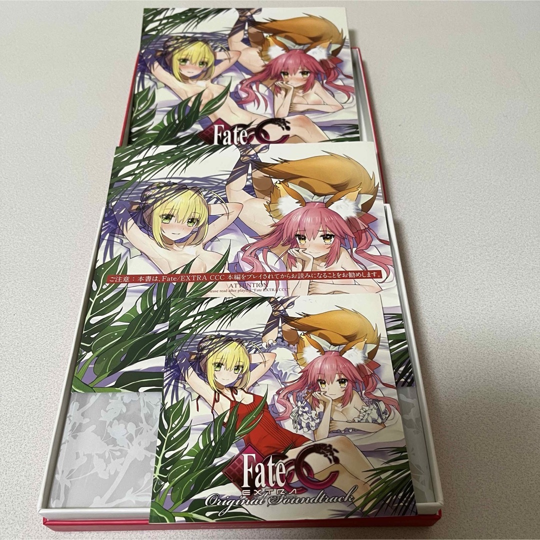 Fate/EXTRA CCC original soundtrack 初回限定版 エンタメ/ホビーのDVD/ブルーレイ(アニメ)の商品写真