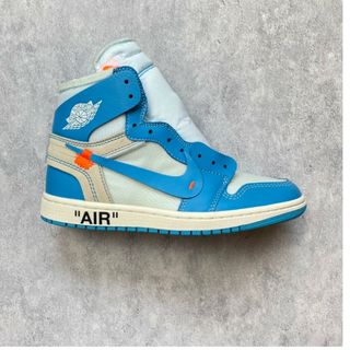 オフホワイト airJordan1 high OG パウダーブルー(スニーカー)