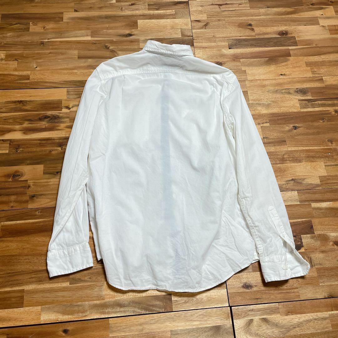NAUTICA(ノーティカ)のノーティカNAUTICA　サイズＭ　白ホワイト　W胸ポケット　オックスフォード メンズのトップス(シャツ)の商品写真
