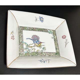 ウェッジウッド(WEDGWOOD)の◎未使用品　ウェッジウッド　ハミングバード　スクエアトレイ　黒壺(食器)