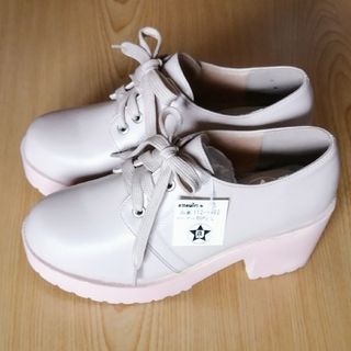 attagirl - 【美品・タグ付き】アタガール 厚底ヒールレースアップシューズ Lサイズ23.5~