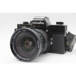 【返品保証】 ミノルタ Minolta SR505 ブラック MD ZOOM ROKKOR 24-50mm F4 ボディレンズセット  s8695(フィルムカメラ)