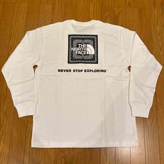 ザノースフェイス(THE NORTH FACE)のノースフェイス バンダナ スクエア ロゴ ティー NT32134R(Tシャツ/カットソー(七分/長袖))