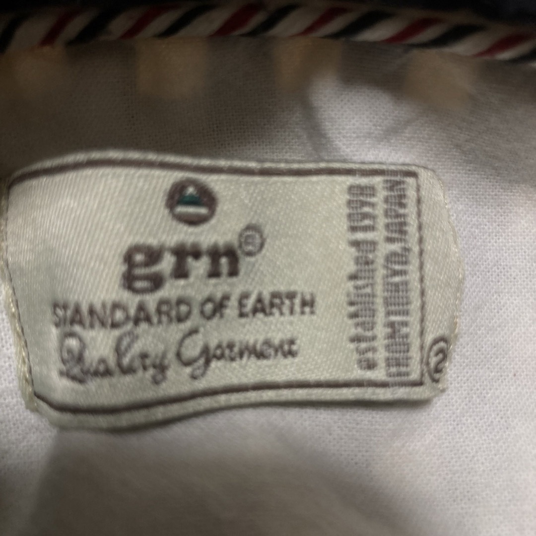 grn(ジーアールエヌ)の超美品　grn(ジーアールエヌ) メンズシャツ　カジュアルシャツ　チェック 長袖 メンズのトップス(シャツ)の商品写真