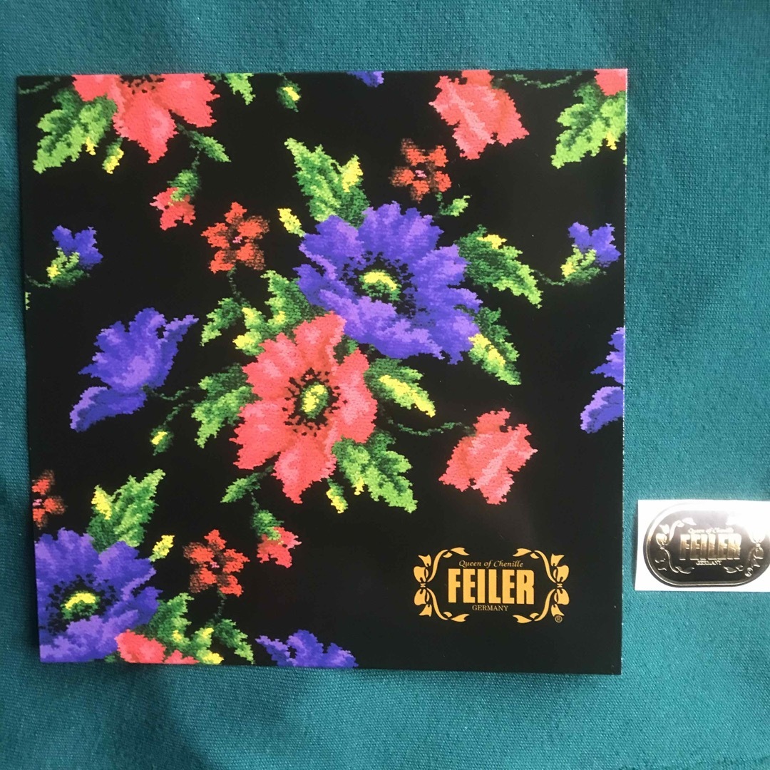 FEILER(フェイラー)のフェイラー　FEILER ギフト袋　ギフトバッグ　シール　　袋とシールのセット レディースのバッグ(ショップ袋)の商品写真