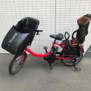 ヤマハ(ヤマハ)の3人乗り電動自転車　ヤマハ　PAS 電動自転車　子供乗せ Kiss 美品！(自転車本体)