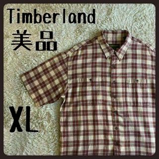 ティンバーランド(Timberland)の【希少デザイン】　美品　ティンバーランド　開襟シャツ　オープンカラー　XL(シャツ)