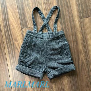 マールマール(MARLMARL)のマールマール　ショートパンツ　チャコール(パンツ/スパッツ)