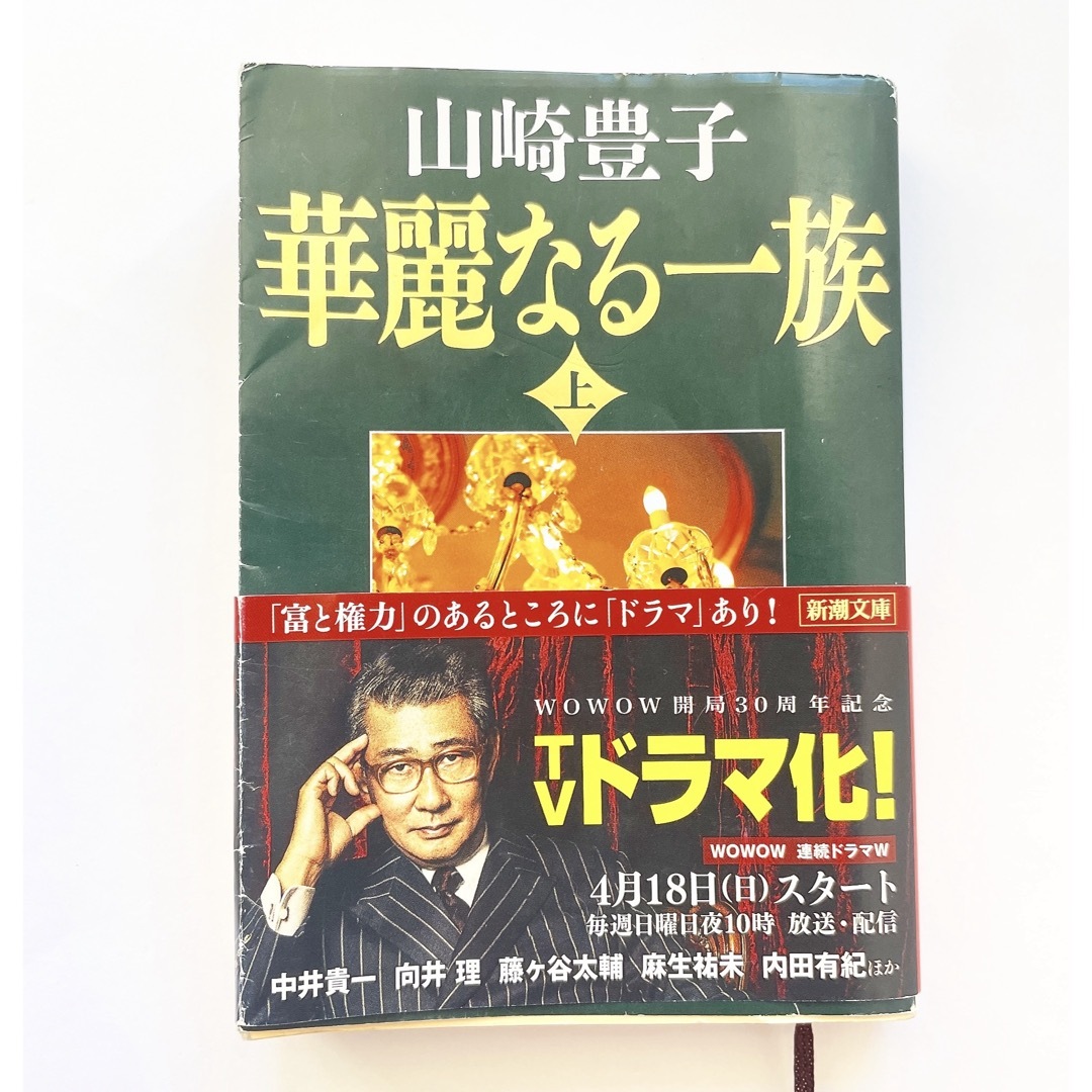 華麗なる一族　中　下　本　小説　文庫　銀行　野望　権力　ドラマ　キムタク エンタメ/ホビーの本(文学/小説)の商品写真