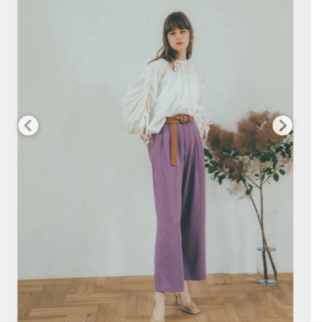 CLANE(クラネ)のCLANE BASIC TUCK PANTS レディースのパンツ(カジュアルパンツ)の商品写真