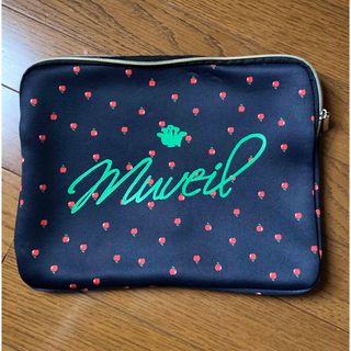 ミュベール(MUVEIL)のMUVEIL ミュベール ポーチ りんご柄 ボンディング コスメポーチ 付録(ポーチ)