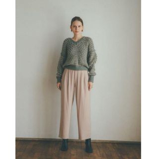 クラネ(CLANE)のCLANE BASIC TUCK PANTS(カジュアルパンツ)