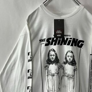 VANS - 新品　シャイニング　ロングTシャツ バンズコラボ　ムービーT 双子　VANS 白