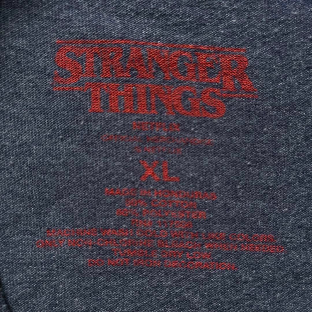 ストレンジャーシングス ロングTシャツ 古着　シーズン1 XLサイズ　ロンT メンズのトップス(Tシャツ/カットソー(七分/長袖))の商品写真