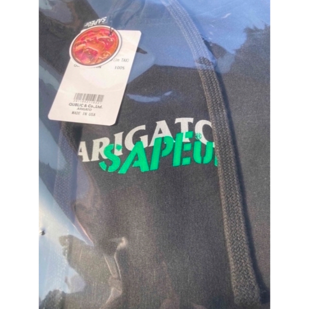 SAPEur x ASSC 超限定コラボフーディー/カラー green/サイズL メンズのトップス(パーカー)の商品写真