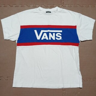 VANS メンズ Sサイズ Tシャツ 白 バンズ(Tシャツ/カットソー(半袖/袖なし))