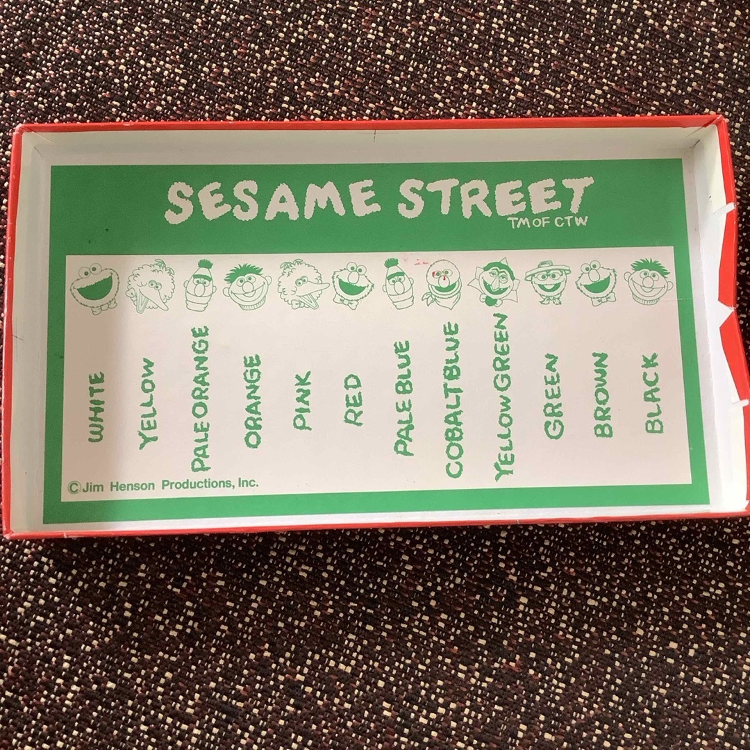 SESAME STREET(セサミストリート)のクレヨン　セサミストリート エンタメ/ホビーのおもちゃ/ぬいぐるみ(キャラクターグッズ)の商品写真