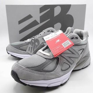 ニューバランス(New Balance)の【未使用】ニューバランス レザー スニーカー USA製 27cm グレー U990GR4 メンズ NEW BALANCE(その他)