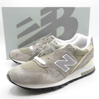 ニューバランス(New Balance)の【未使用】ニューバランス 誕生35周年記念限定 ファーストカラー復刻モデル スニーカー 26.5cm グレー U996GR メンズ NEW BALANCE USA製(その他)