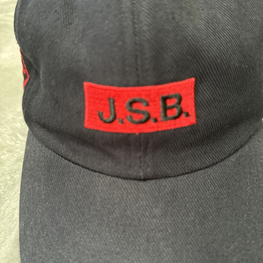 J.S.B. 3代目　キャップ　フリーサイズ　調整可　ネイビー エンタメ/ホビーのタレントグッズ(ミュージシャン)の商品写真