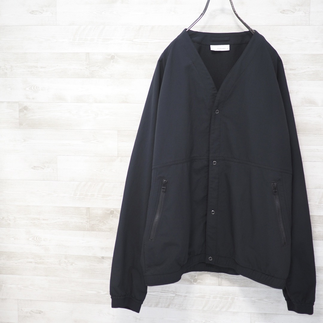 nanamica(ナナミカ)のnanamica 20SS Alphadry Cardigan-Black/M メンズのトップス(カーディガン)の商品写真