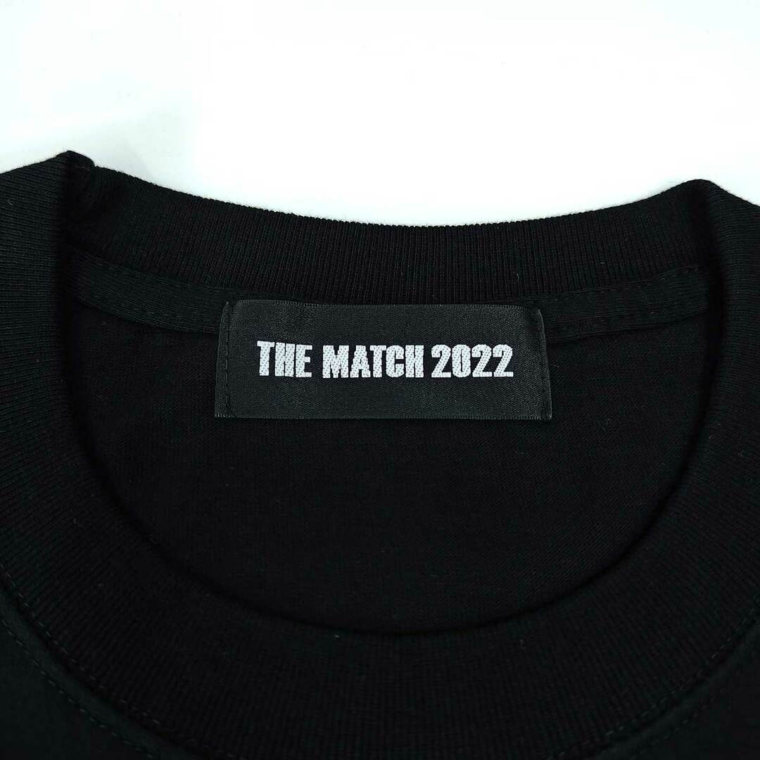 【未使用】THE MATCH 2022 Tシャツ L ブラック メンズ K-1 キックボクシング スポーツ/アウトドアのスポーツ/アウトドア その他(格闘技/プロレス)の商品写真