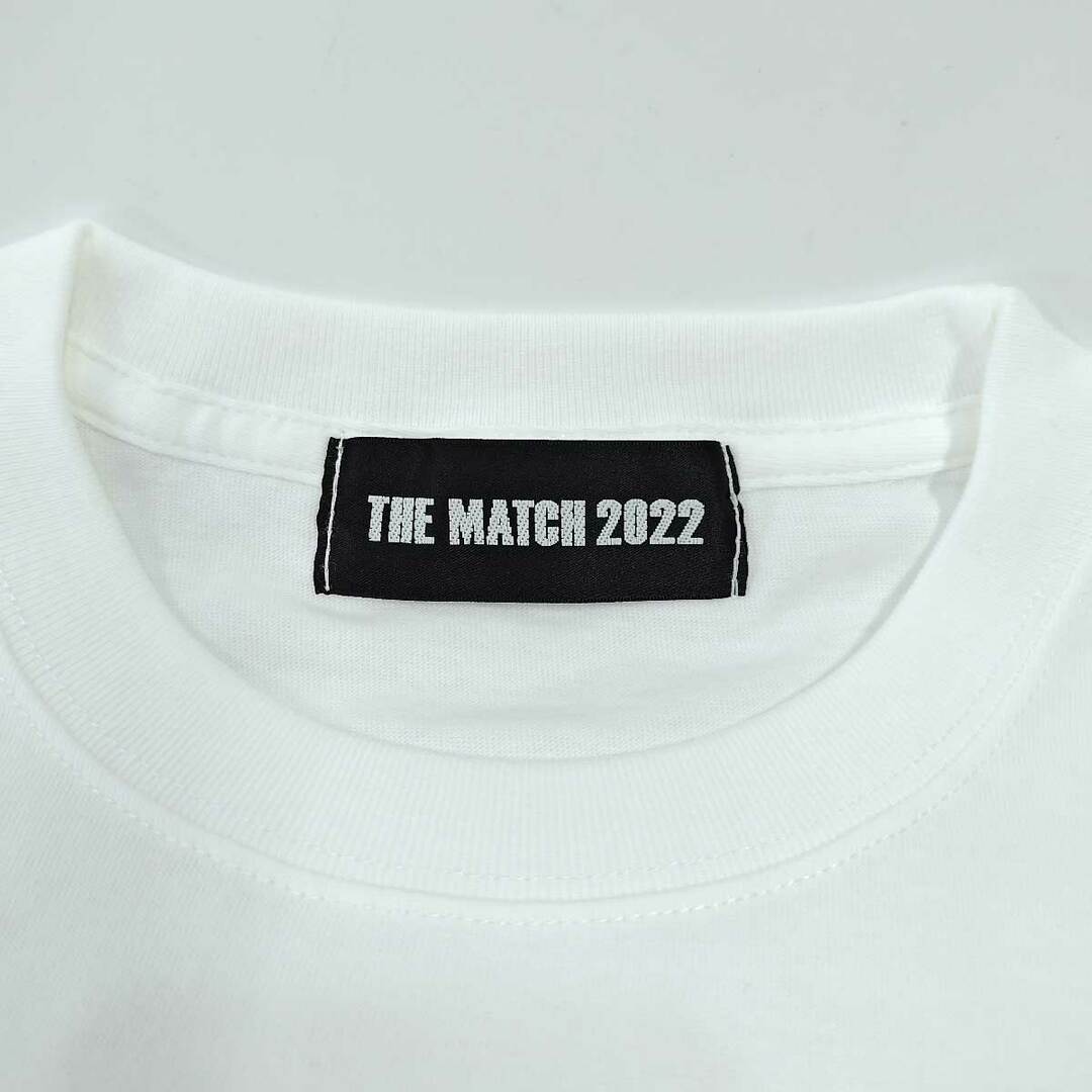 【未使用】THE MATCH 2022 Tシャツ L ホワイト メンズ K-1 キックボクシング スポーツ/アウトドアのスポーツ/アウトドア その他(格闘技/プロレス)の商品写真