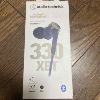 audio-technica ワイヤレスイヤホン ATH-CKS330XBT B(ヘッドフォン/イヤフォン)