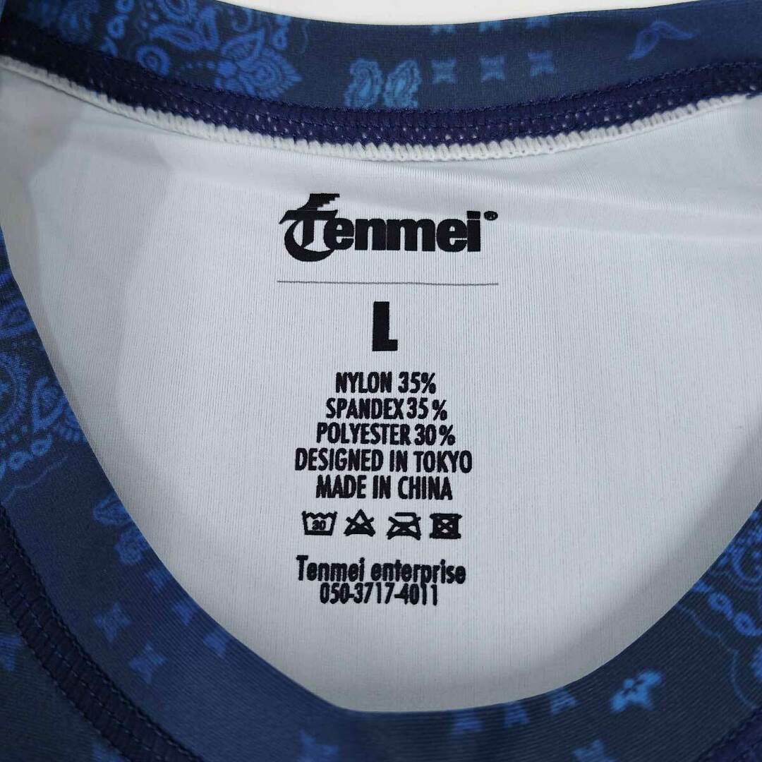 【未使用】Tenmei Original Paisley Rash Guard Short Sleeve ラッシュガード L メンズ 格闘技 スポーツ/アウトドアのスポーツ/アウトドア その他(格闘技/プロレス)の商品写真