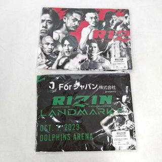 【未使用】[2点セット] RIZIN 44 ライジン ランドマーク6 マフラータオル メンズ 格闘技