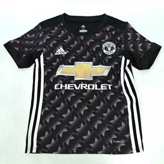 アディダス(adidas)のアディダス マンチェスター・ユナイテッド 2017-2018 ユニフォームシャツ #6 ポグバ 半袖 アウェイ サイズ22 キッズ ADIDAS(ウェア)