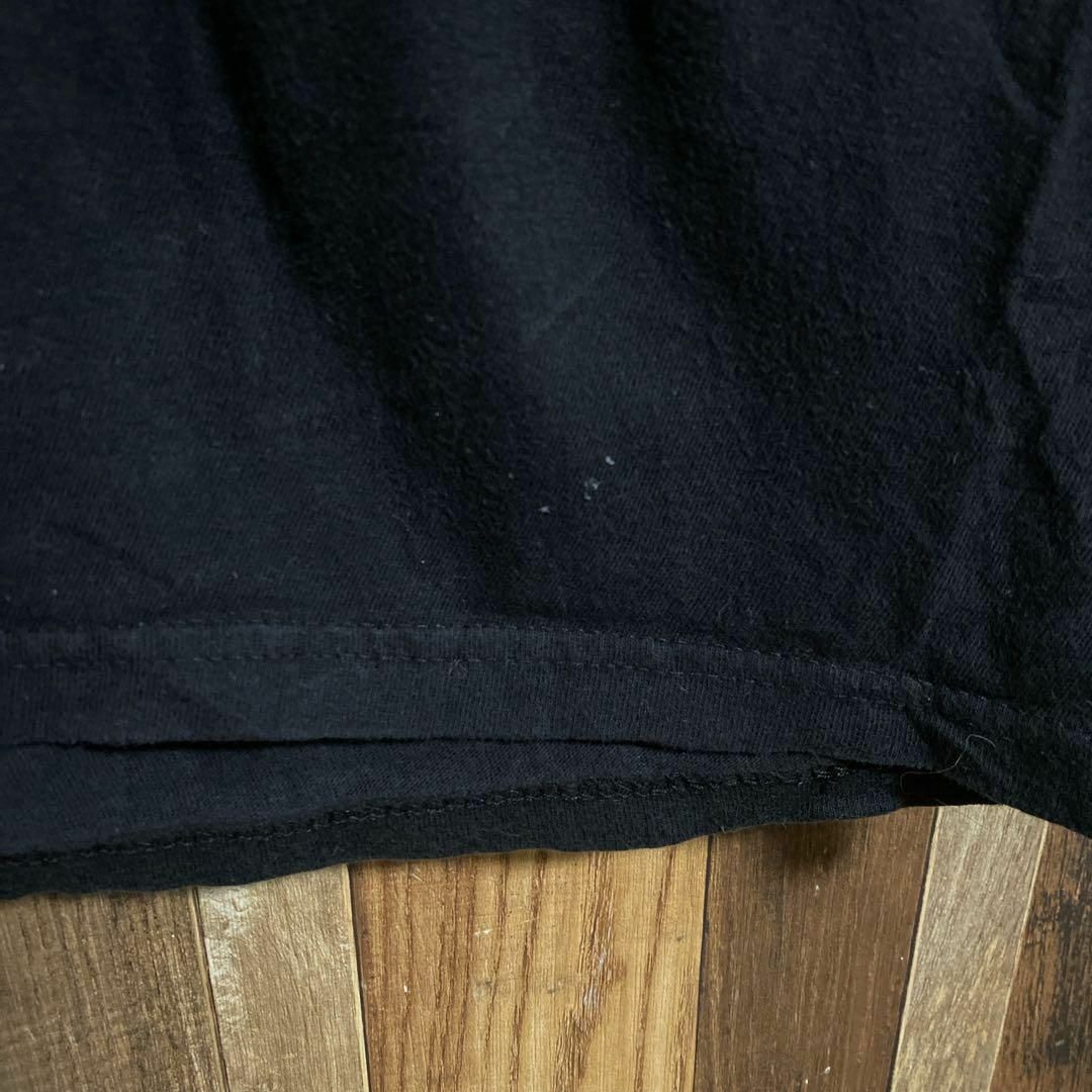 バンT アーティスト メンズ ビッグシルエット USA古着 黒 半袖 Tシャツ メンズのトップス(Tシャツ/カットソー(半袖/袖なし))の商品写真