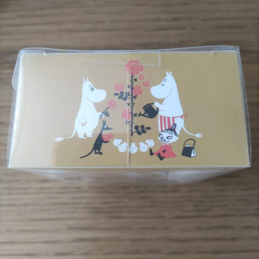 MOOMIN(ムーミン)のMOOMIN　缶付き巾着　小物入れ エンタメ/ホビーのおもちゃ/ぬいぐるみ(キャラクターグッズ)の商品写真