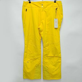 【未使用】KJUS チュース MEN FORMULA PANTS フォーミュラパンツ 2XL 56 イエロー MS20-E03 メンズ スキーウェア スノーパンツ(ウエア)