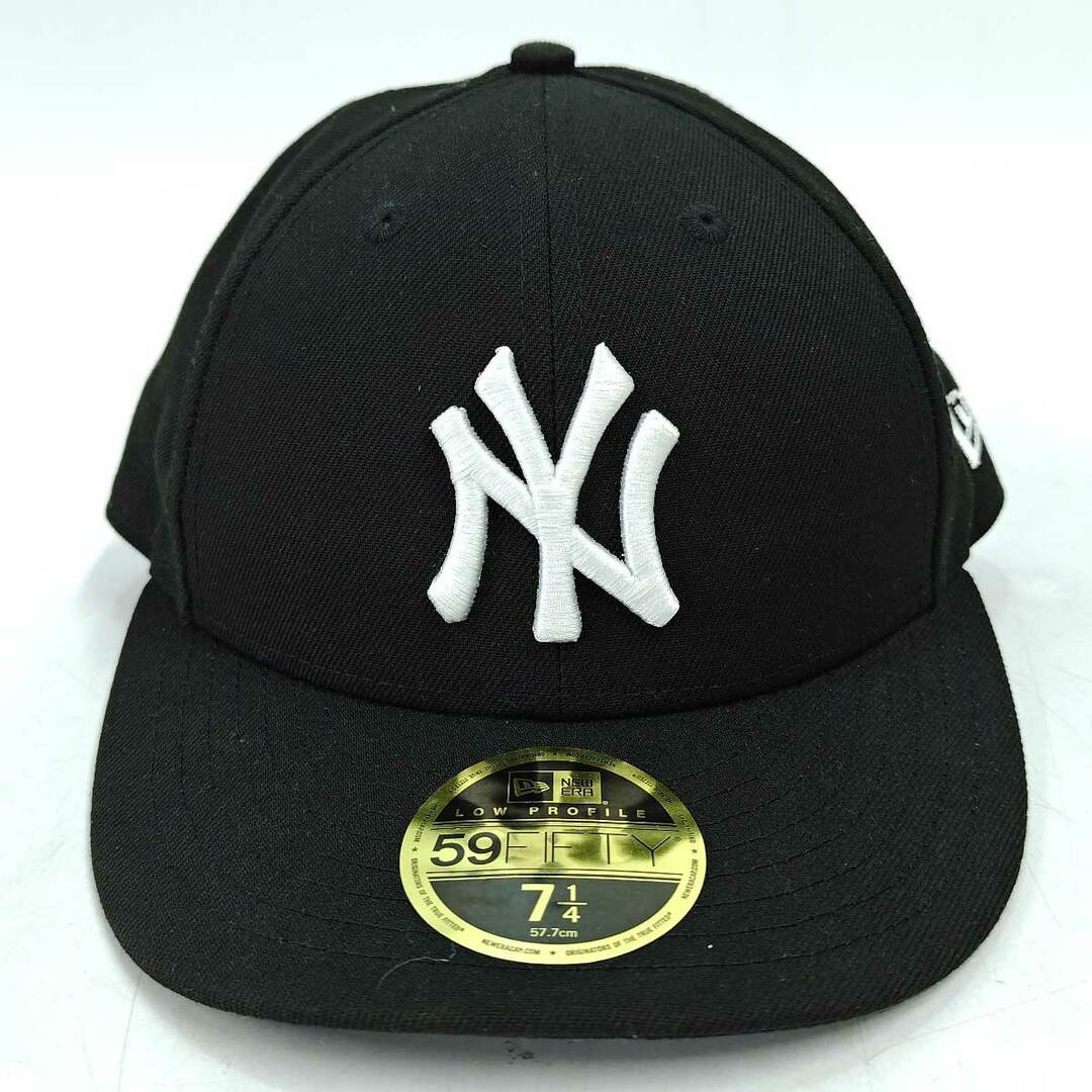 NEW ERA(ニューエラー)のニューエラ ニューヨークヤンキース 帽子 キャップ 59FIFTY 57.7cm メンズ NEW ERA スポーツ/アウトドアの野球(記念品/関連グッズ)の商品写真