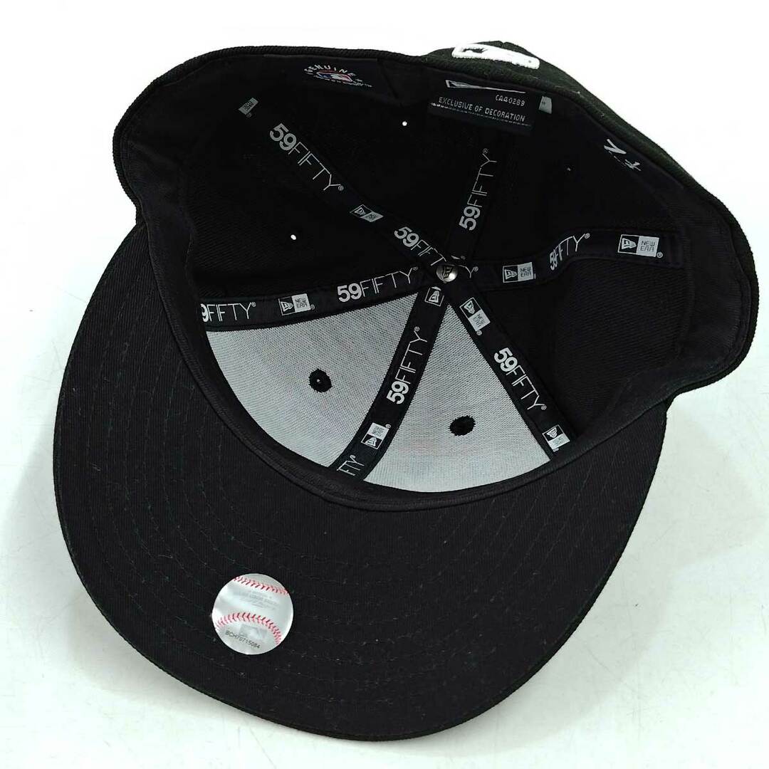 NEW ERA(ニューエラー)のニューエラ ニューヨークヤンキース 帽子 キャップ 59FIFTY 57.7cm メンズ NEW ERA スポーツ/アウトドアの野球(記念品/関連グッズ)の商品写真