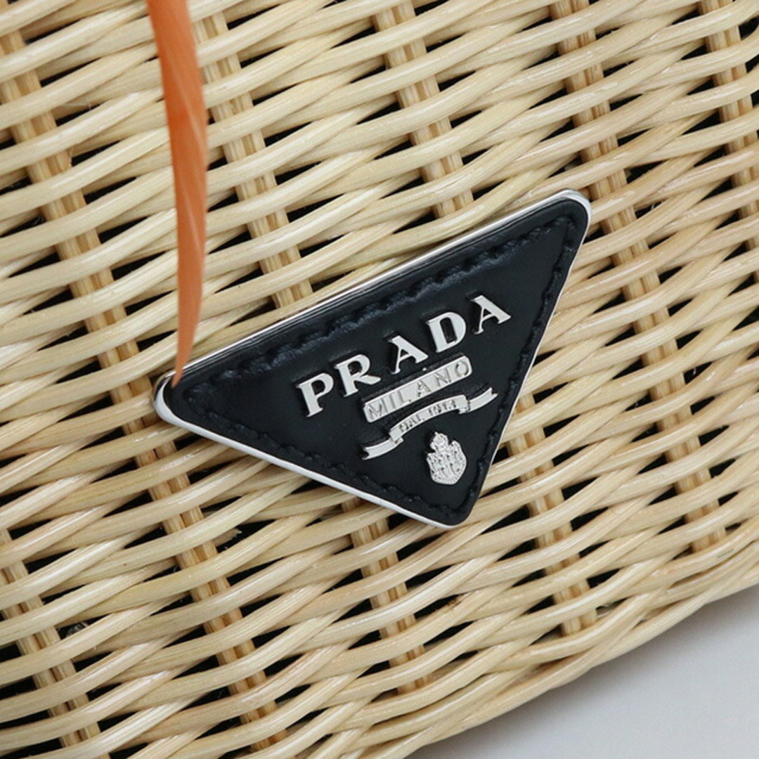 PRADA(プラダ)のプラダ PRADA カゴバッグ レディース 1BG835 2EQN F0TDS ウィッカーカナパカゴバッグ レディースのバッグ(その他)の商品写真