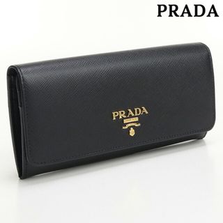 プラダ(PRADA)のプラダ PRADA 二折財布小銭入付き レディース 1MH132 QHH F0002 サフィアーノトライアングル財布(財布)