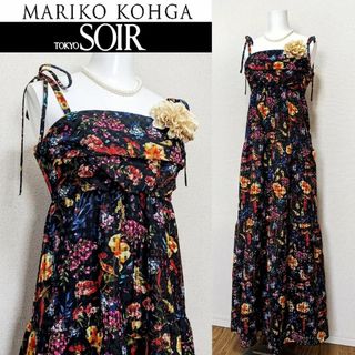 マリココウガ(Mariko Kohga)の⁑【新品未使用】マリココウガ　東京ソワール　マキシ丈サマーワンピース(スーツ)