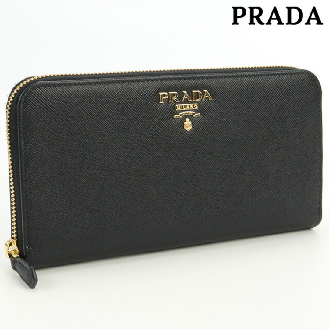 PRADA(プラダ)のプラダ PRADA 長財布ラウンドファスナー レディース 1ML506 ZLP F061H ジップアラウンド長財布 レディースのファッション小物(財布)の商品写真