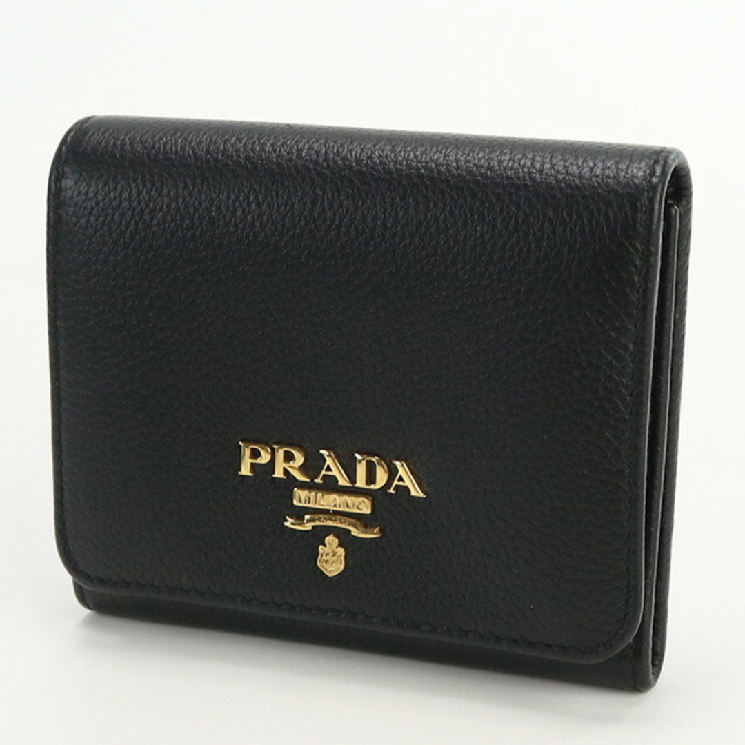 PRADA(プラダ)のプラダ PRADA 三折財布小銭入付き レディース 三折財布 レディースのファッション小物(財布)の商品写真