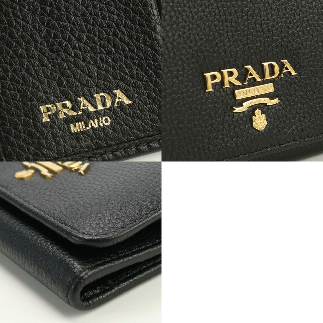 PRADA(プラダ)のプラダ PRADA 三折財布小銭入付き レディース 三折財布 レディースのファッション小物(財布)の商品写真