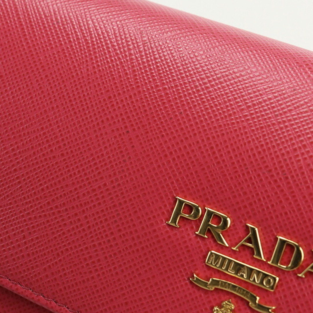 PRADA(プラダ)のプラダ PRADA 長財布ニ折小銭入付き レディース 1MH132 ZLP F0HYI サフィアーノレザー 財布 レディースのファッション小物(財布)の商品写真