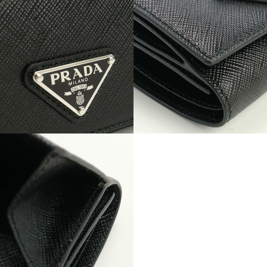 PRADA(プラダ)のプラダ PRADA 三折財布小銭入付き レディース 1MH042 サフィアーノレザー財布 レディースのファッション小物(財布)の商品写真