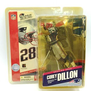 マクファーレントイズ NFL ニューイングランドペイトリオッツ コーリー ディロン フィギュア Patriots Corey Dillon(アメリカンフットボール)