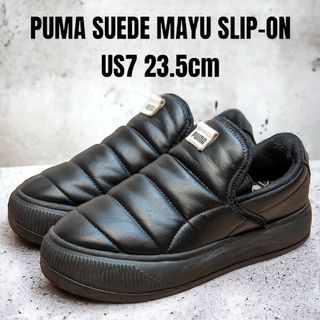 プーマ(PUMA)のPUMA プーマ スリッポン マユ 23.5cm 厚底スニーカー レザー(スニーカー)