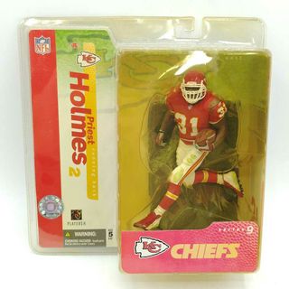 マクファーレントイズ NFL カンザスシティチーフス プリスト ホームズ フィギュア Chiefs Priest Anthony Holmes(アメリカンフットボール)