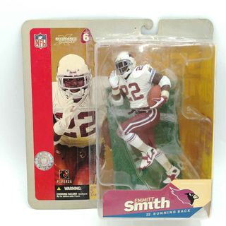 マクファーレントイズ NFL アリゾナカーディナルズ エミット スミス フィギュア Cardinals Emmitt James Smith(アメリカンフットボール)