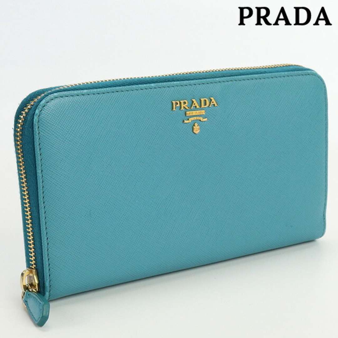 PRADA(プラダ)のプラダ PRADA 長財布ラウンドファスナー レディース ジップアラウンド長財布 レディースのファッション小物(財布)の商品写真